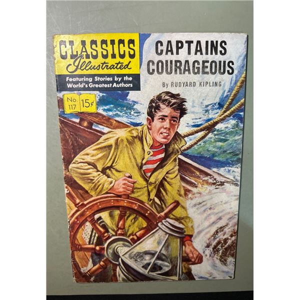 Classics Illustrated #117 Captains Courageous Gilberton (1954)