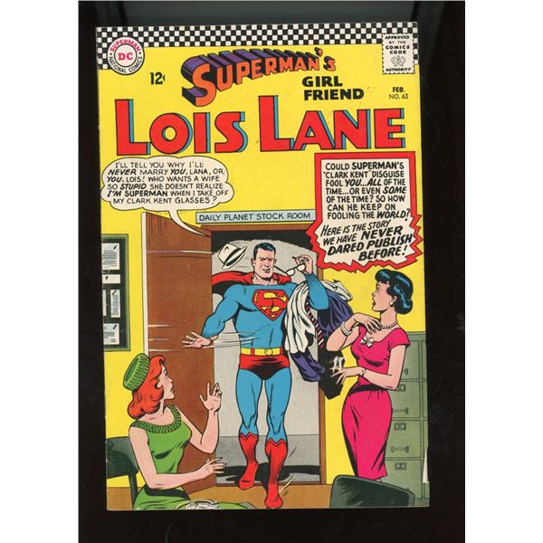 Superman's Girl Friend, Lois Lane #63 (Feb 1966, DC Comics)