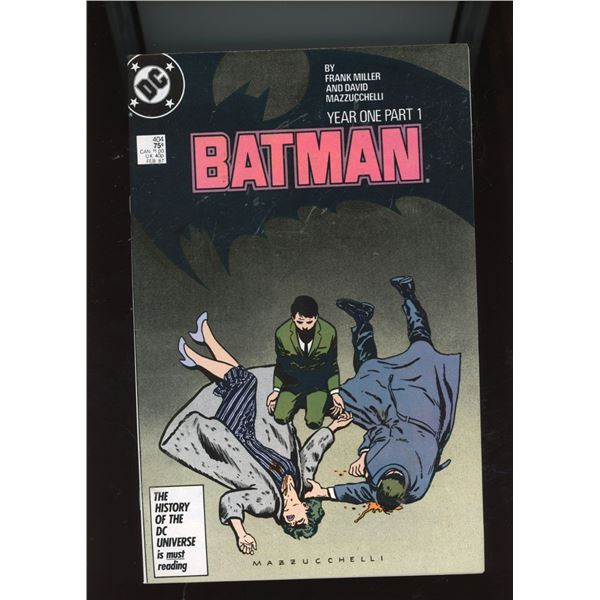Batman #404 Year One Part 1 (DC Comics, 1987) Frank Miller, Mazzucchelli
