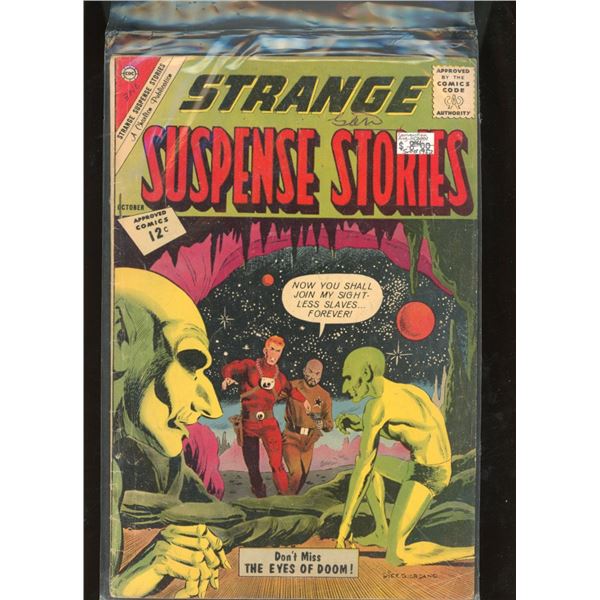Strange Suspense Stories #61 (Oct 1962, Charlton) Comic - The Eyes of Doom!