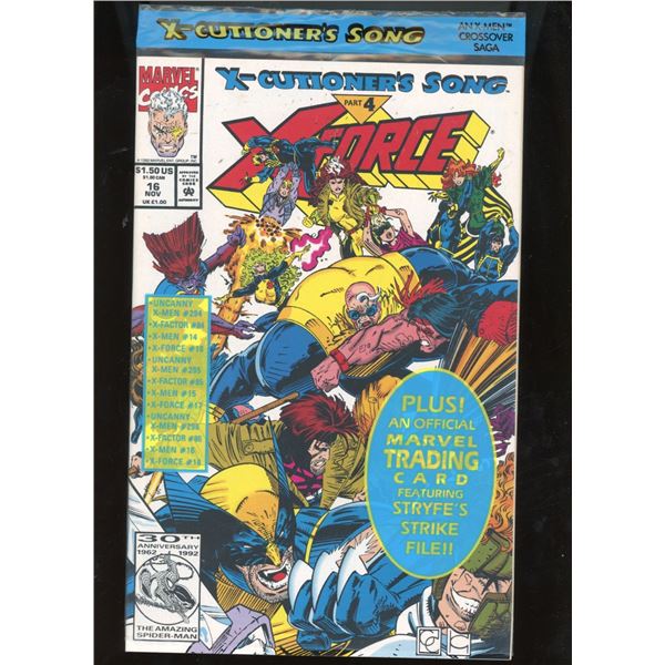 X-Force #16 Marvel Comics, 11/92, X-Cutioner's Song Part 4