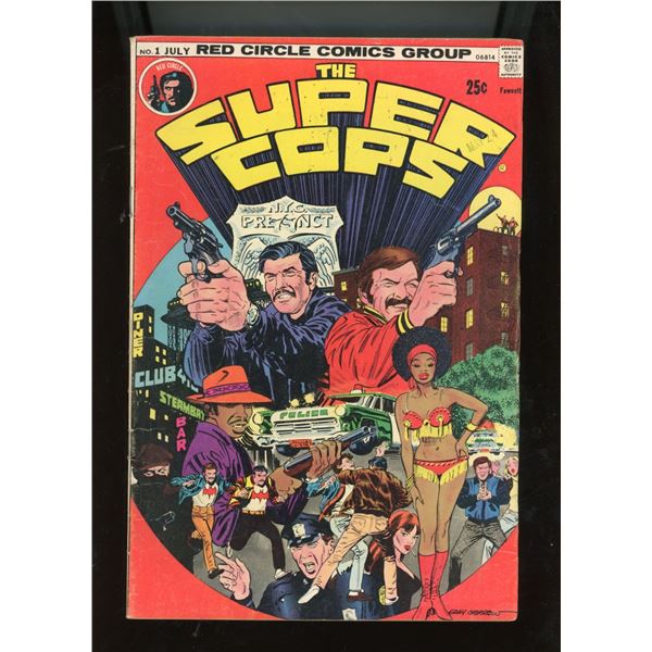 The Super Cops No. 1 (July 1974) Red Circle Comics Group