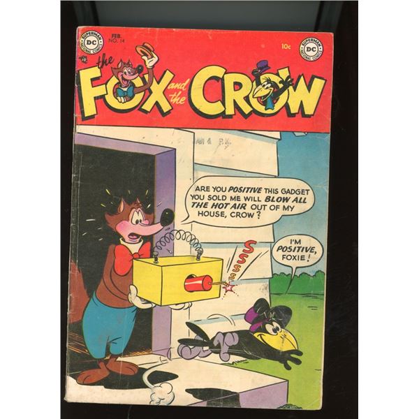 The Fox and the Crow #14 (DC Comics, February 1954) Golden Age Comic