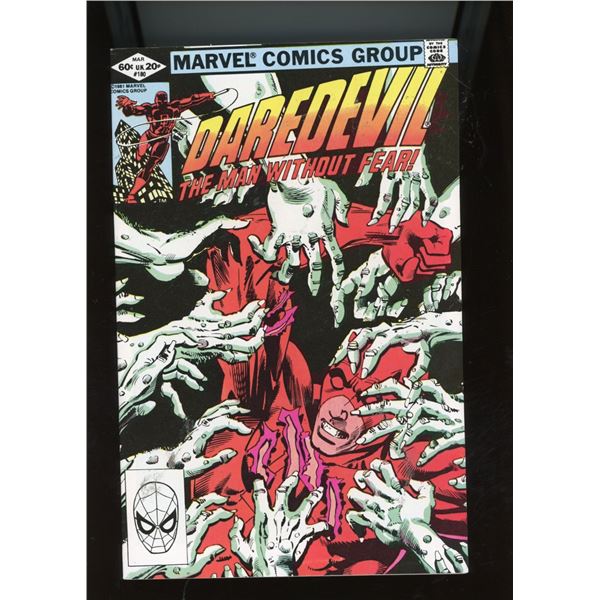 Daredevil #169 Marvel Comics (March 1981) The Man Without Fear!