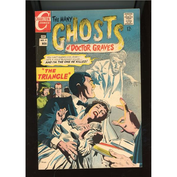 Charlton Comics The Many Ghosts of Doctor Graves #4 (Nov 1967)