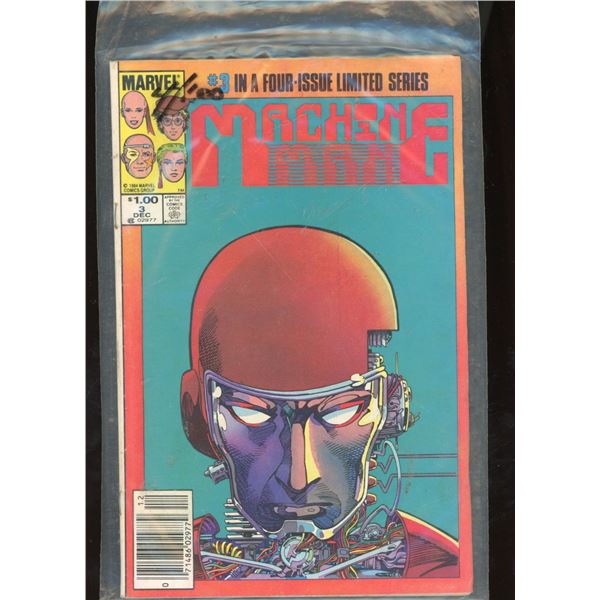 Machine Man #3 Marvel Comics 1984 Limited Series