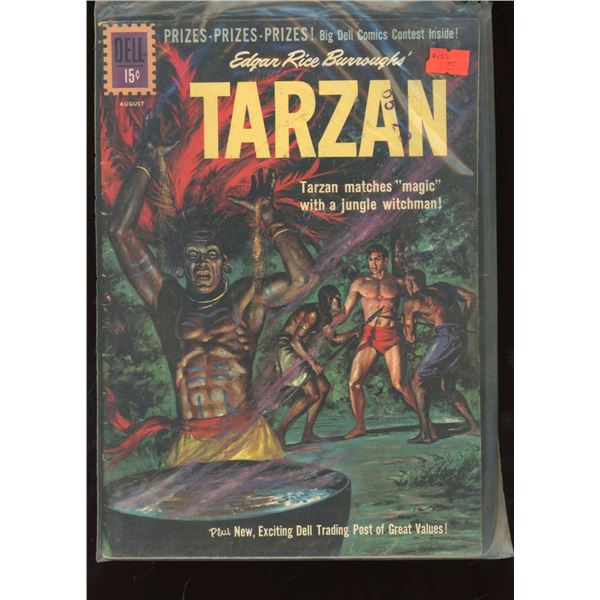 Dell Edgar Rice Burroughs' Tarzan #128 Comic August 1961 (15¢)