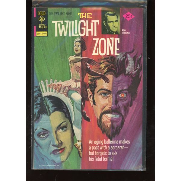 Gold Key The Twilight Zone #58 Comic Book 90016-408 August 1974