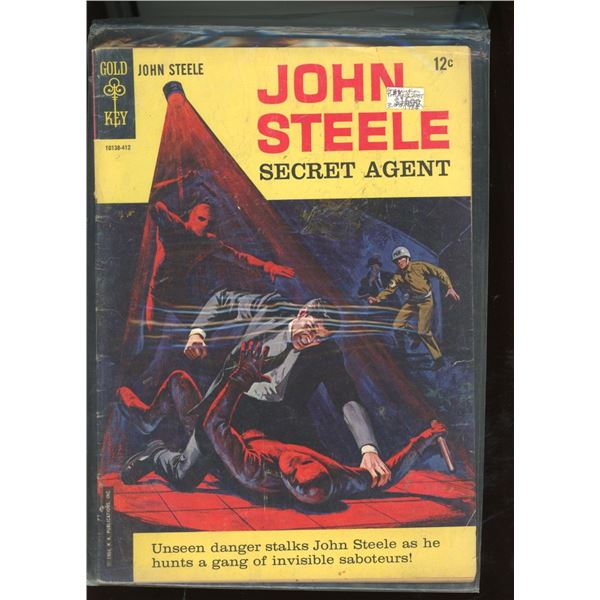 John Steele Secret Agent #1 Gold Key Comic (1964) 10138-412
