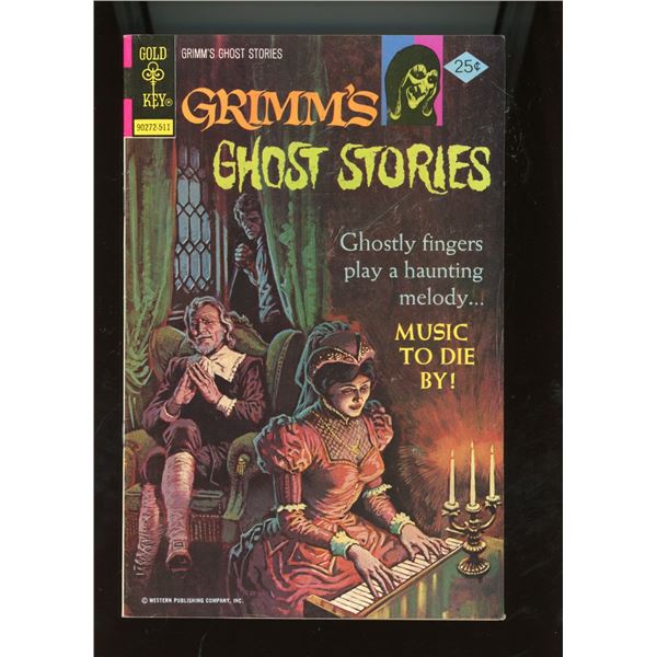 Grimm's Ghost Stories #27 Gold Key Comics 1975 "Music To Die By"