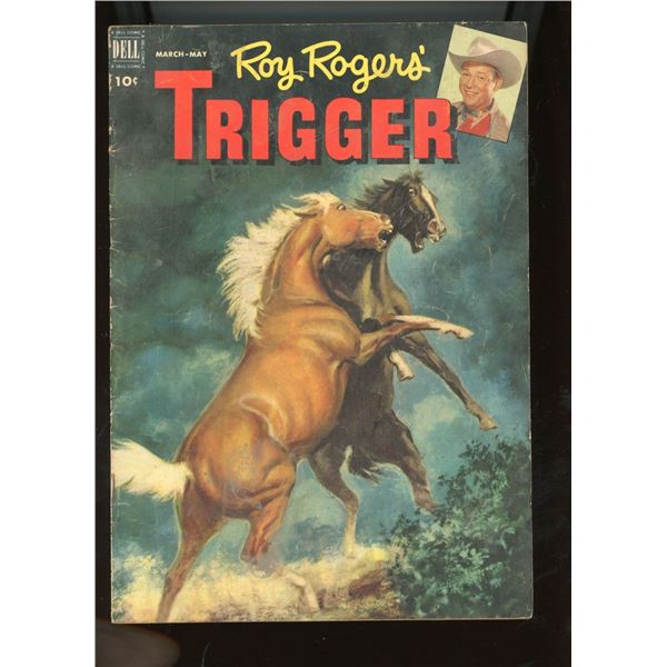 Dell Roy Rogers' Trigger #4 (Mar-May 1952) Comic Book