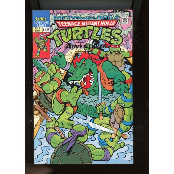Teenage Mutant Ninja Turtles Adventures #5 (Archie, 1989) $1.25 Variant