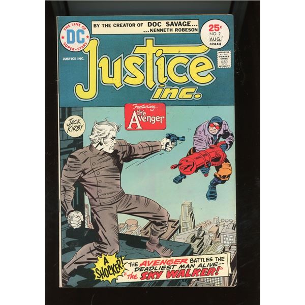 Justice Inc. #2 (DC Comics, 1975) The Avenger vs The Sky Walker!