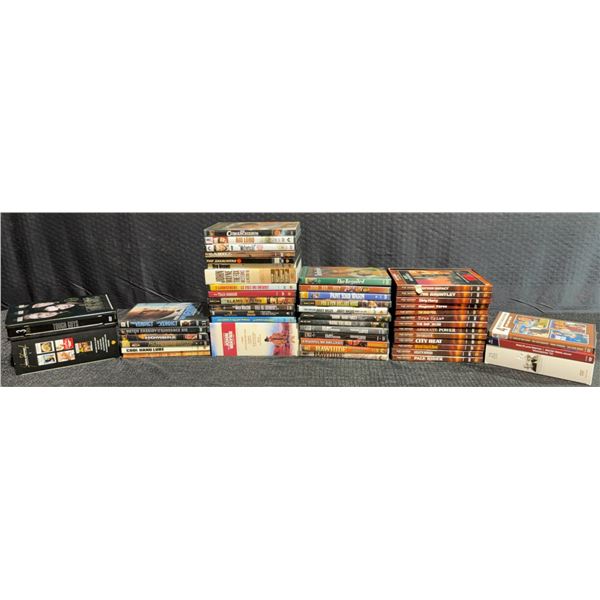 Western and Action Movie DVD Lot Including Clint Eastwood, John Wayne, Paul Newman
