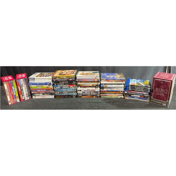 Large Lot Classic Movies DVD/Blu-ray Box Sets and Collections