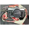 Image 3 : Olympus OM-1 35mm SLR Film Camera with 50mm f/1.8 Lens and Case
