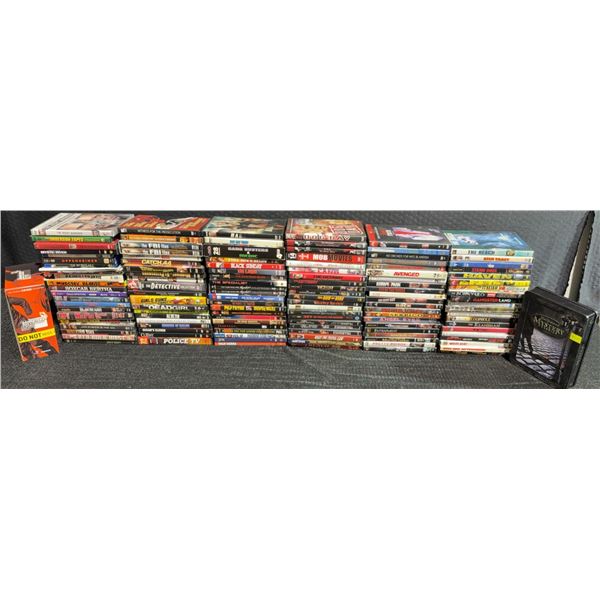 60+ Mystery and Crime DVDs With Collector Tins