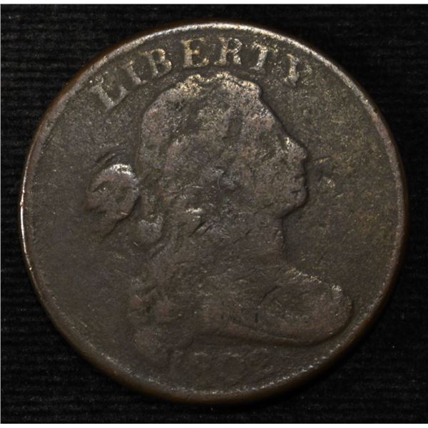 1802 LARGE CENT FINE, SOME POROSITY