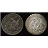 Image 2 : 1853 & 1854 SEATED LIBERTY HALF DOLLARS