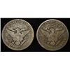 Image 2 : 1892 & 1897 BARBER HALF DOLLARS
