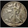 Image 1 : 1938-D WALKING LIBERTY HALF VF