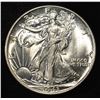 Image 1 : 1943 WALKING LIBERTY HALF CH BU