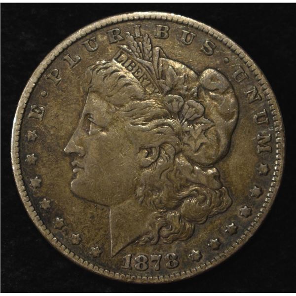 1878 7TF REV. 79 MORGAN DOLLAR XF