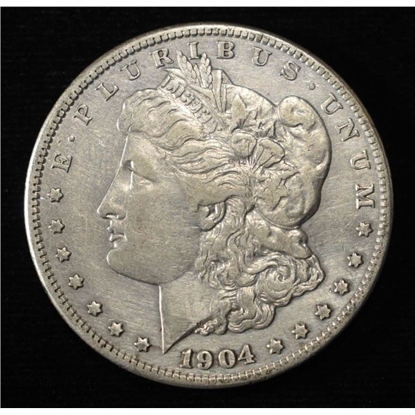 1904-S MORGAN DOLLAR XF