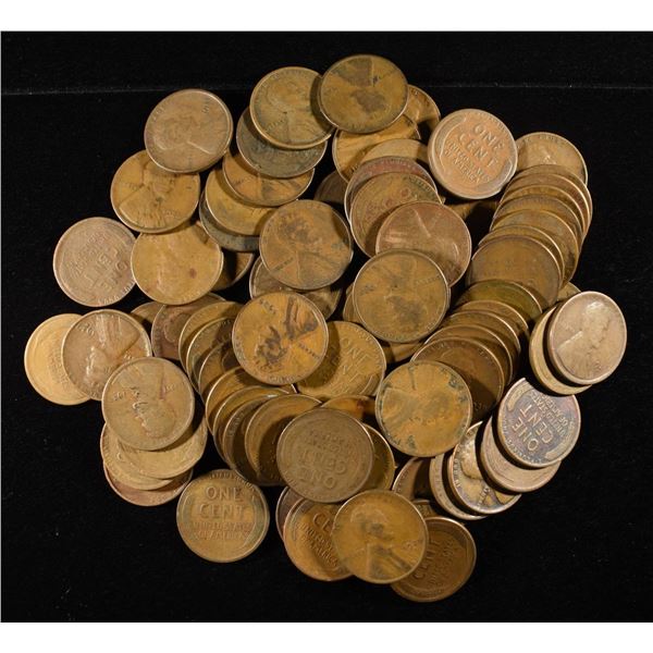 (84)D&S WHEAT CENTS FROM THE 20'S