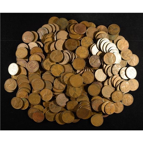 (250) WHEAT CENTS FROM THE 1930'S
