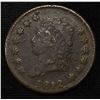 Image 1 : 1812 CLASSIC HEAD LARGE CENT XF