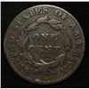 Image 2 : 1822 CORONET HEAD LARGE CENT FINE