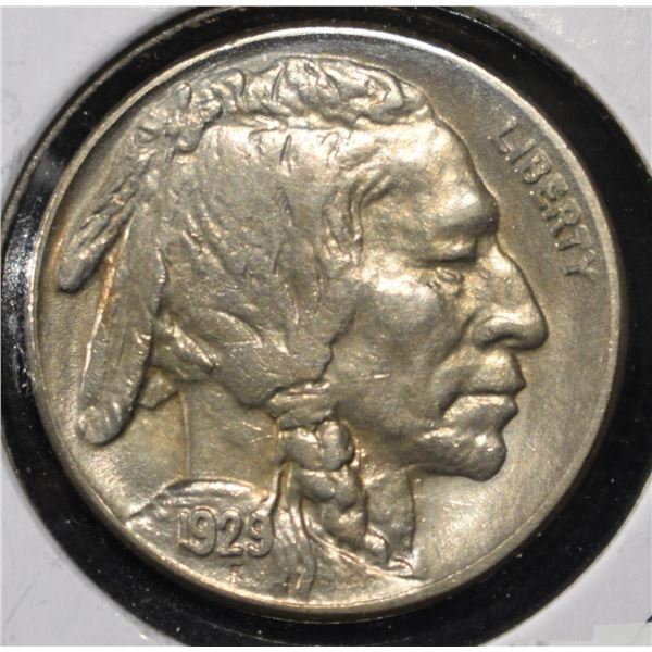 1929-S BUFFALO NICKEL CH BU