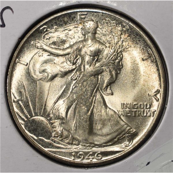 1946-S WALKING LIBERTY HALF DOLLAR