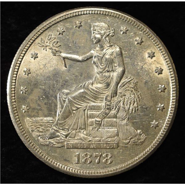1878-S TRADE DOLLAR CH BU