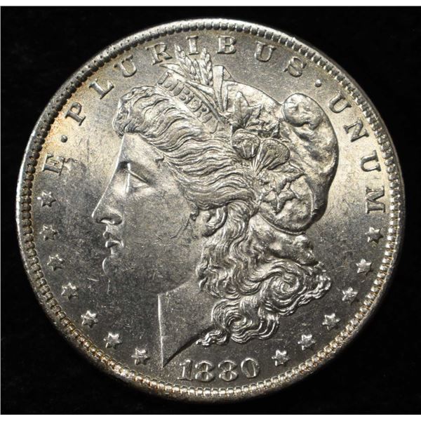 1880-O MORGAN DOLLAR AU/BU
