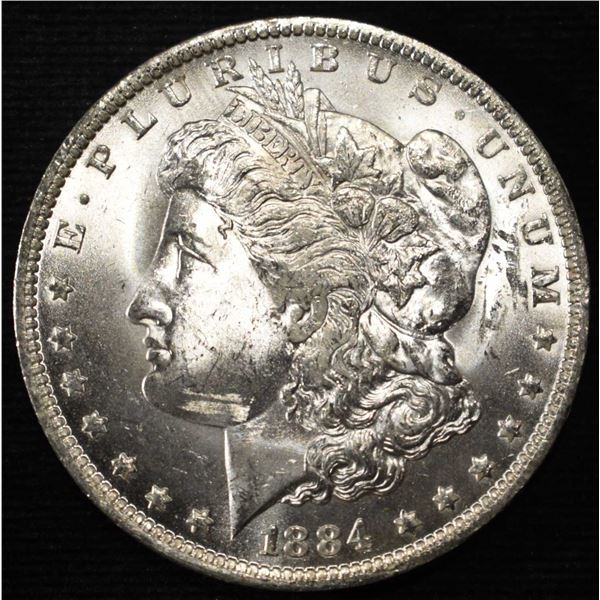 1884-O MORGAN DOLLAR BU