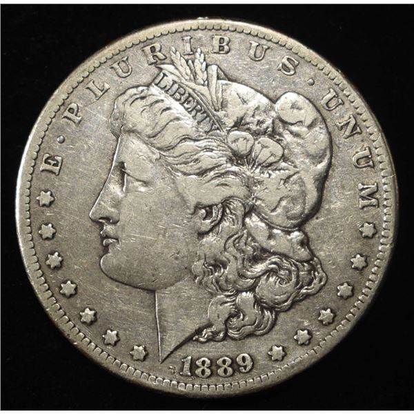1889-CC MORGAN DOLLAR VF/XF