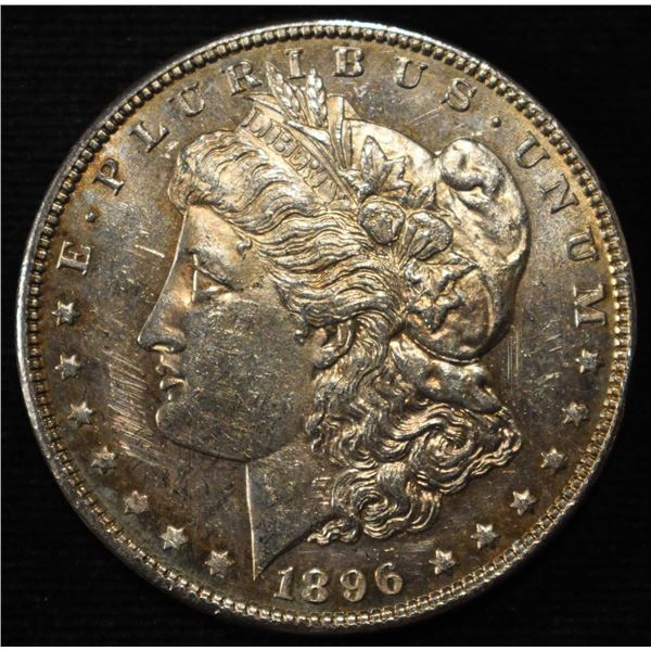 1896 MORGAN DOLLAR BU PL