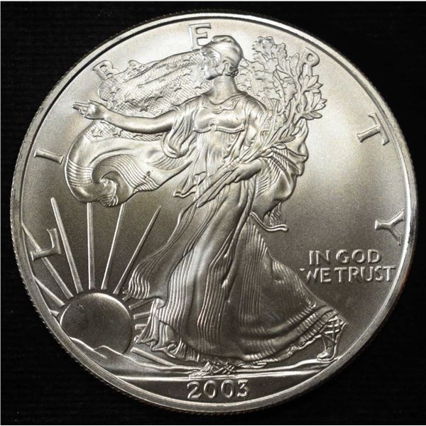 2003 AMERICAN SILVER EAGLE