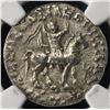 Image 2 : AFTER c.58 BC AZES I/II AR TETRADRACHM  NGC VF