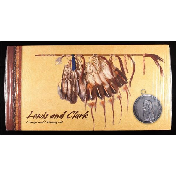 LEWIS AND CLARK COINAGE & CURRENCY SET