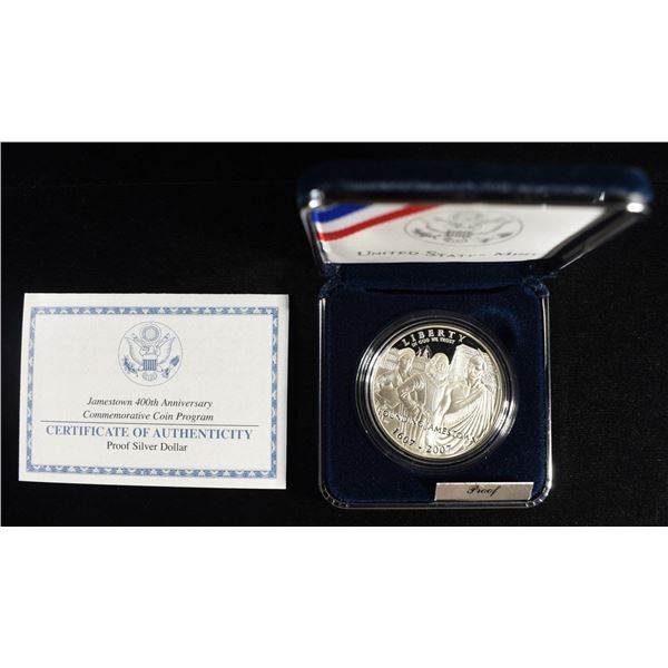 2007-P $1 COMMEM JAMESTOWN PROOF