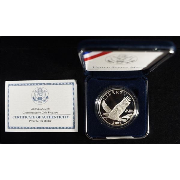 2008-P $1 COMMEM BALD EAGLE PROOF
