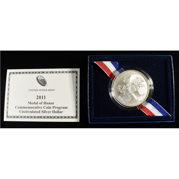 2011-S $1 COMMEM US MEDAL OF HONOR