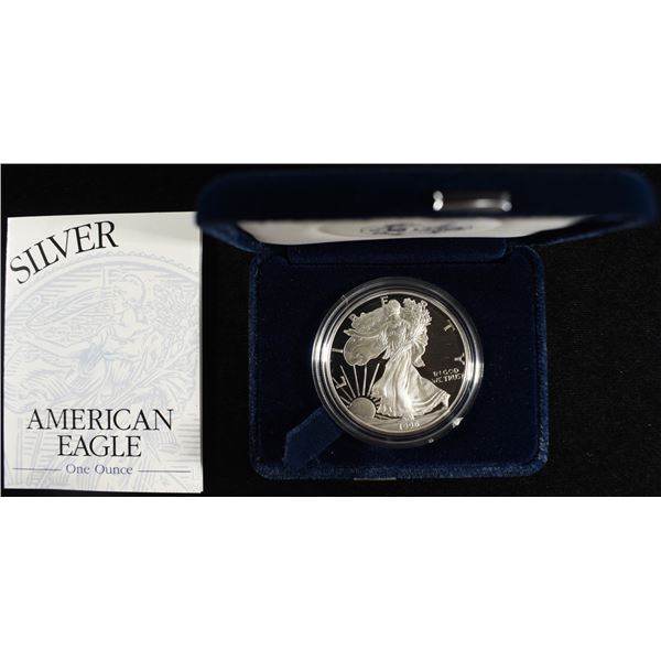 1996-P AMERICAN SILVER EAGLE PROOF