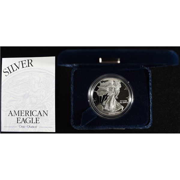2002-W AMERICAN SILVER EAGLE PROOF