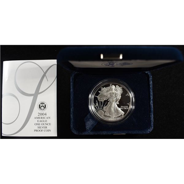 2004-W AMERICAN SILVER EAGLE PROOF