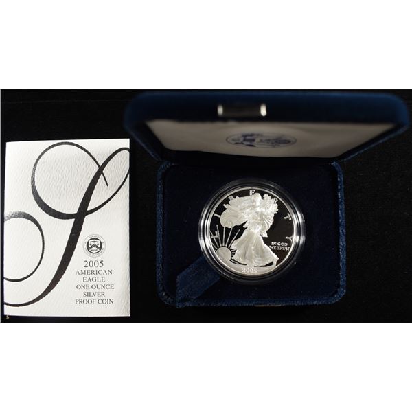 2005-W AMERICAN SILVER EAGLE PROOF