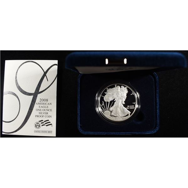2008-W AMERICAN SILVER EAGLE PROOF